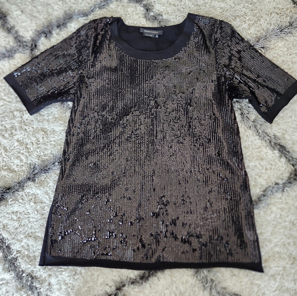 BCBG Max Azria - Sequined Top